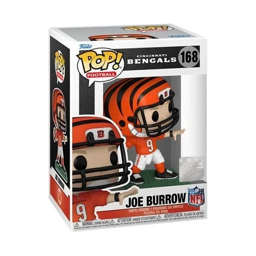 JOE BURROW Funko Pop! NFL #168 Home Uniform Cincinnati Bengals