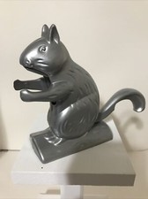 Vintage Cast Aluminum Metal Squirrel Nut Cracker 6"&times;8"