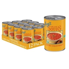 Amy's Organic Chunky Tomato Bisque Soup 14.5 oz ( Pack of 12 )