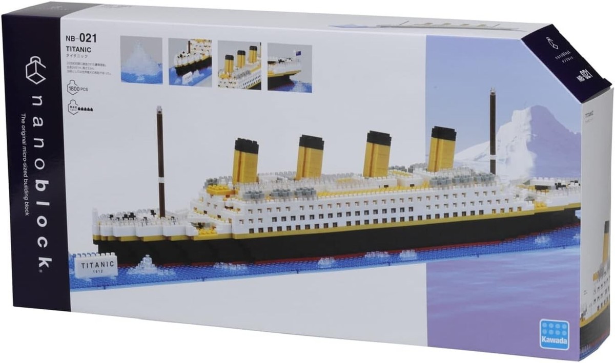 Kawada Nanoblock Real Hobby Series Titanic NB-021 - Foto 8