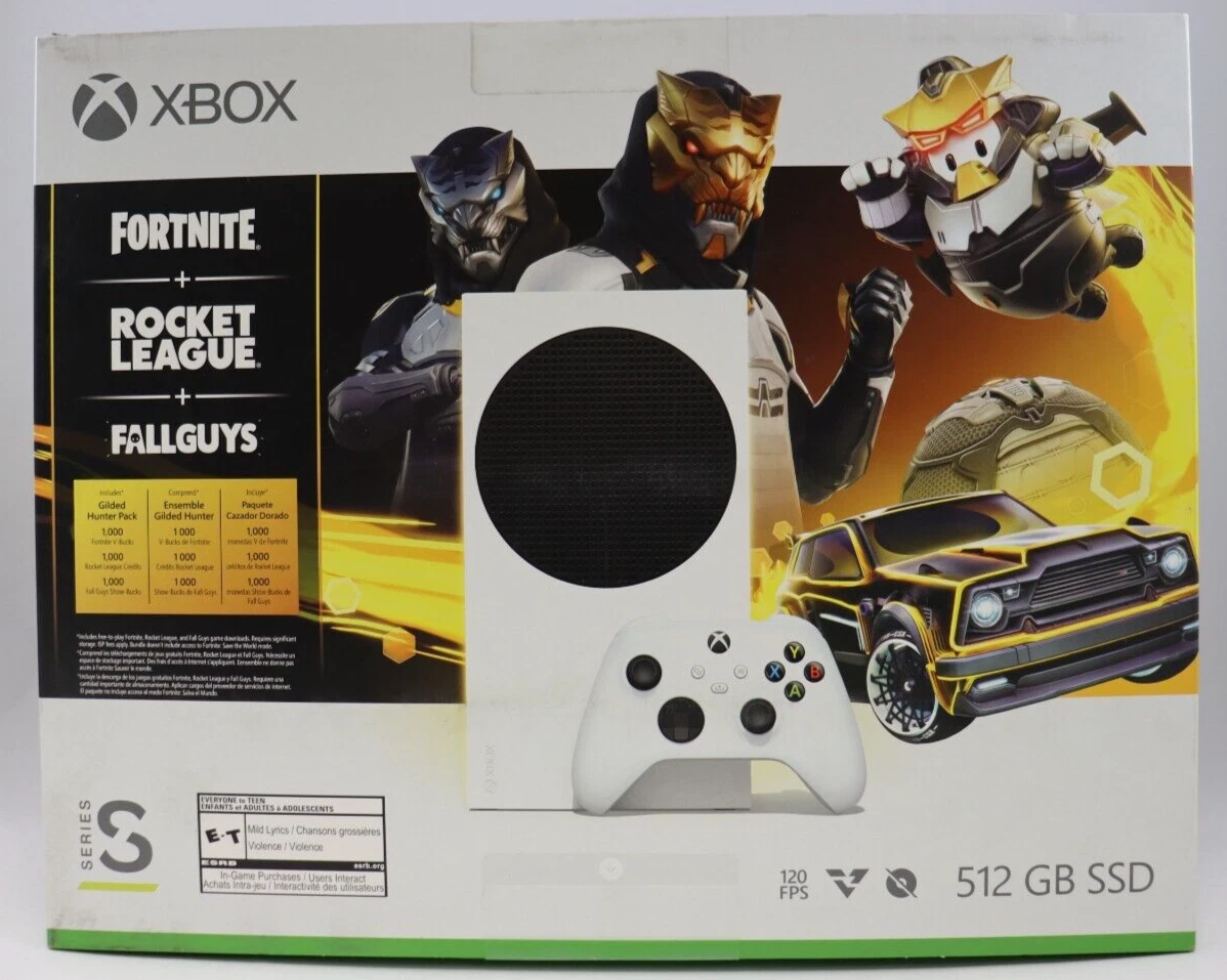 Xbox Series S – Gilded Hunters Bundle Fortnite Rocket League