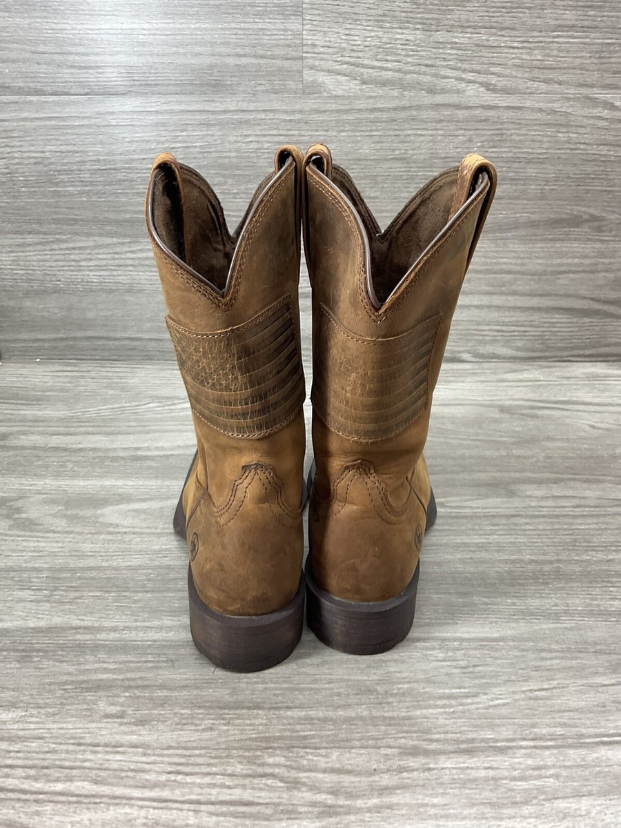 アリアット 茶色 ブラウン RAMBLER® メンズ 【 ARIAT PATRIOT