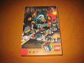 LEGO GAMES HEROICA CAVERNS OF NATHUZ 3859 (COMPLETE SET)