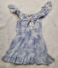 Womans LoveShackFancy Kamie Ruffled Mini Dress Sz XS  NWT (H)