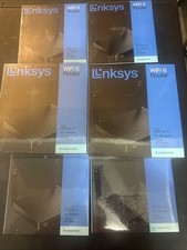 11 Pack Linksys Classic Micro Pro 6 AX  AC5400 Dual Band WiFi 6 Router, Black