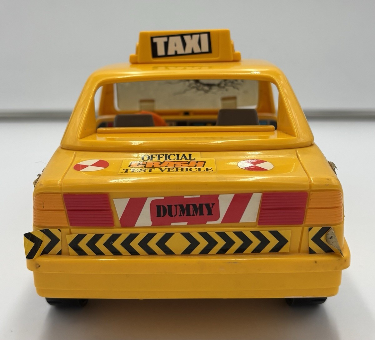 Incredible Crash Dummies by TYCO: CRASH CAB CAR, SKID, SPARE TIRE