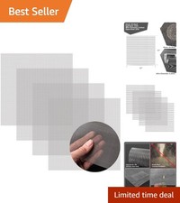 Versatile 4-Pack 12x12 Inch Stainless Steel Mesh - Perfect for DIY Projects