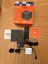 Amazon Fire TV Cube 2nd Gen 4K UHD Streaming Media Player with 2nd Gen Remote