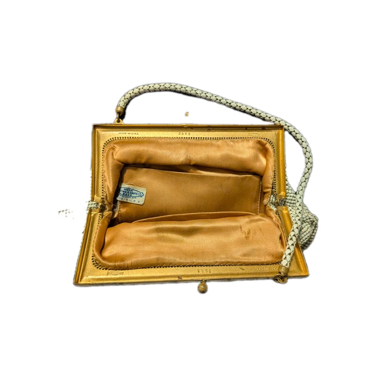 Whiting & Davis Mesh White Vintage Bags, Handbags & Cases for sale