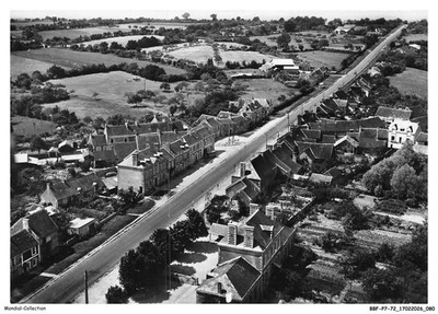 BBFP7-0595-72 - Aus Dem Flugzeug über PIACE - Die Nationalstraße - Richtung d