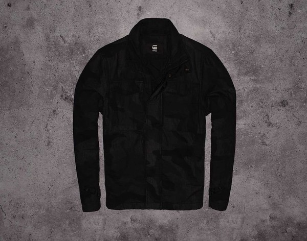 Men G-Star RAW Overshirt Army Green Polyester 38