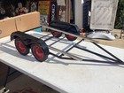 Pedal Car Trailer. Duel Tires. Adjustable Rails. Top Of The Line. Vintage Pedal