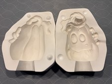 Clay Magic Ceramic Slip Mold Putrid Zombie Pumpkin 3454