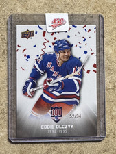 25-26 Upper Deck New York Rangers Centennial Cup Celebration 45 EDDIE OLCZYK /94