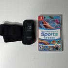 Nintendo Switch Sports with Leg Strap CIB Tested Works
