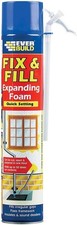 Everbuild EVFF7 Fix and Fill Expanding Foam Filler Gaps 750ml