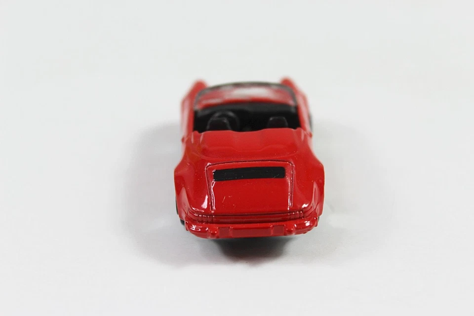 Coche convertible diecast Maisto Porsche 911 Speedster 1989 rojo 1:64 Foto 4 de 4