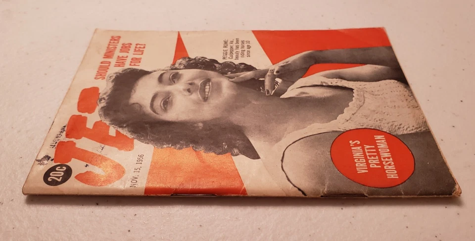 Jet Magazine November 15 1956 Peggie Rowe~ Jesse Woods Kidnapping~Olympics - Image 3 of 4