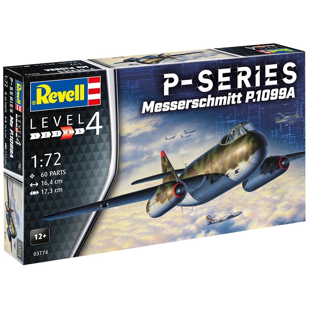 Revell 1/72 P-Series Messerschmitt P1099A Concept Aircraft Model Kit