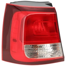 Halogen Tail Light For 2014-2015 Kia Sorento Left Outer Clear/Red w/ Bulbs
