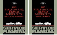 1995 Ford Truck F-150 F-250 F-350 Factory Shop Service Manual 1995 Ford Truck F-150 F-250 F-350 Factory Shop Service Manual