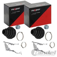 2X Maxgear Achsmanschetten Satz Passend FüR CitroËN C-ELYSEE C1 C2 C3 Peugeot