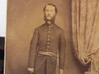 Civil War 5th Connecticut Inf. officer killed at Cedar Mountain cdv photograph