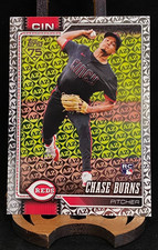 2026 Topps Series 1 - Chase Burns #312 (RC) Spring Training Foil - Reds