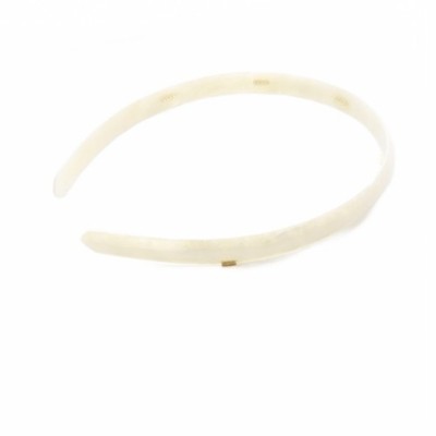 Alexandre De Paris Headband Logo White /SR  SH Ladies