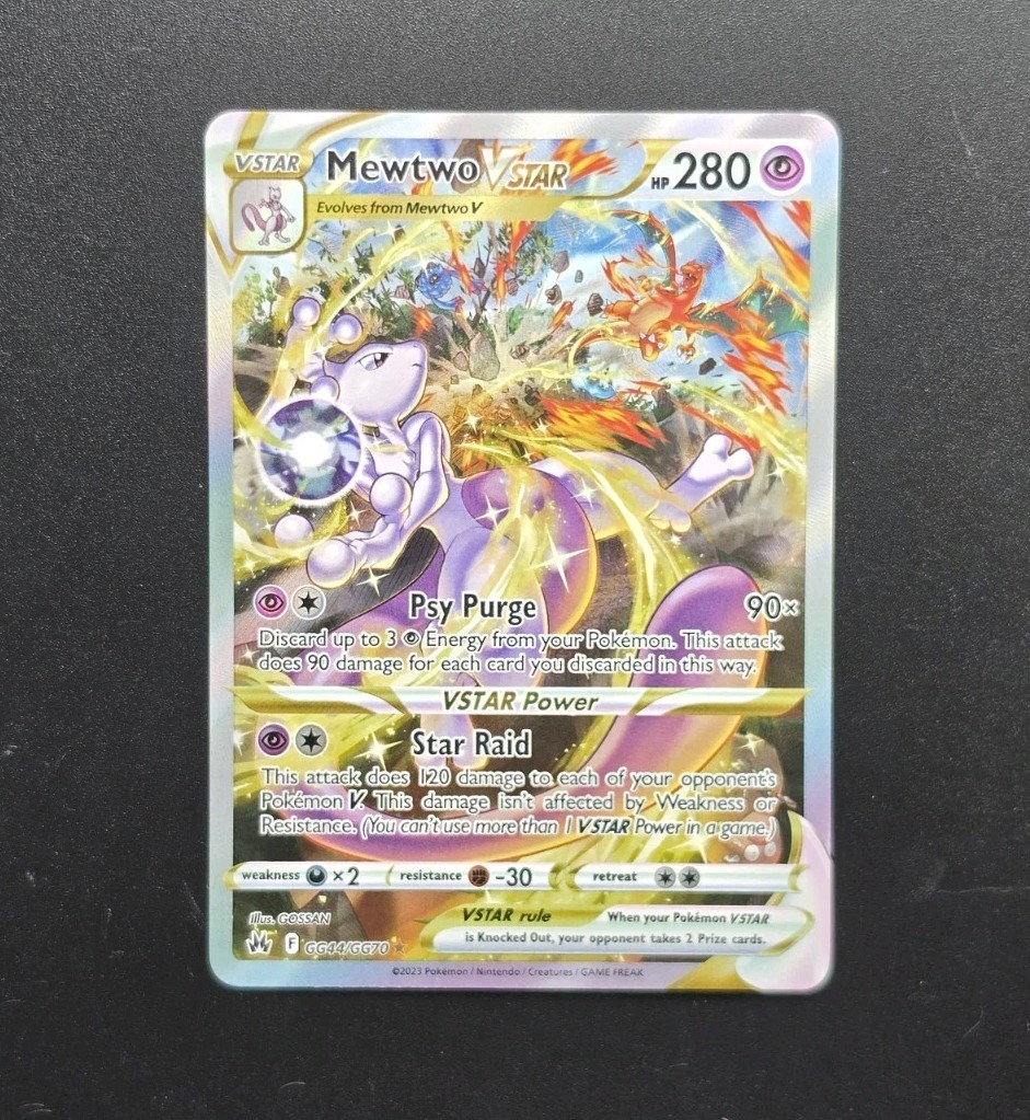 Mewtwo VSTAR GG44/GG70 SWSH: Crown Zenith: Galarian Gallery Holo