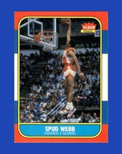 1986-87 Fleer Set-Break #120 Spud Webb VG-VGEX *GMCARDS*