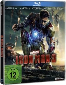 Iron Man 3 - Steelbook [Blu-ray] [Limited Edition] von Sh... | DVD | Zustand gut
