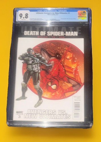 Ultimate Avengers vs New Ultimates #3 CGC 9.8 ASM #129 Homage 2011