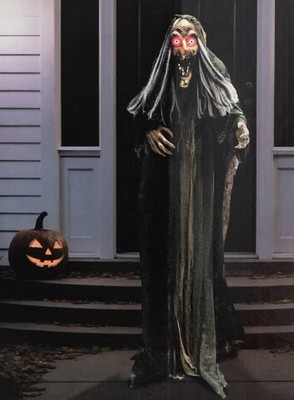 Witch Halloween animatronic the Braeden shop of weirdness  ￼