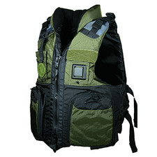 First Watch AV-800 Four Pocket Flotation Vest - OD Green - XXL to3XL AV-800-G...