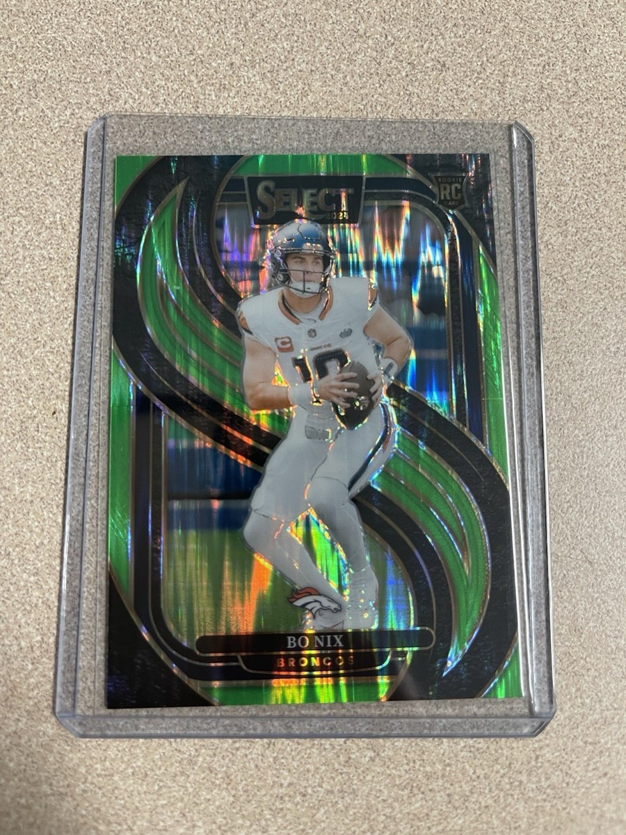 BO NIX 2024 Panini Select Neon Premier Green Shock Prizm