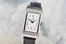 Ladies Jaeger-LeCoultre Reverso One Factory Diamonds Silver White Dial Q3288420