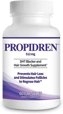 Hair Genics Propidren DHT Blockers and Hair Growth Supplements-