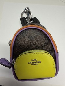 Coach Mini Backpack Keychain for sale | eBay