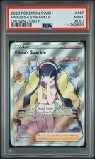 Elesa's Sparkle 147 PSA 9(OC) Pokemon Sword And Shield Crown Zenith on eBay