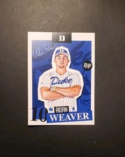 2025 Duke Blue Devils SGA only 500 made AIDAN WEAVER Jamison PA