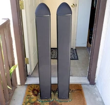 Mirage Omnisat v2 FS Speakers Floor Standing Audiophile Slim Tower Black