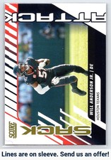 2025 Score #9 Will Anderson Jr. Sack Attack Gold