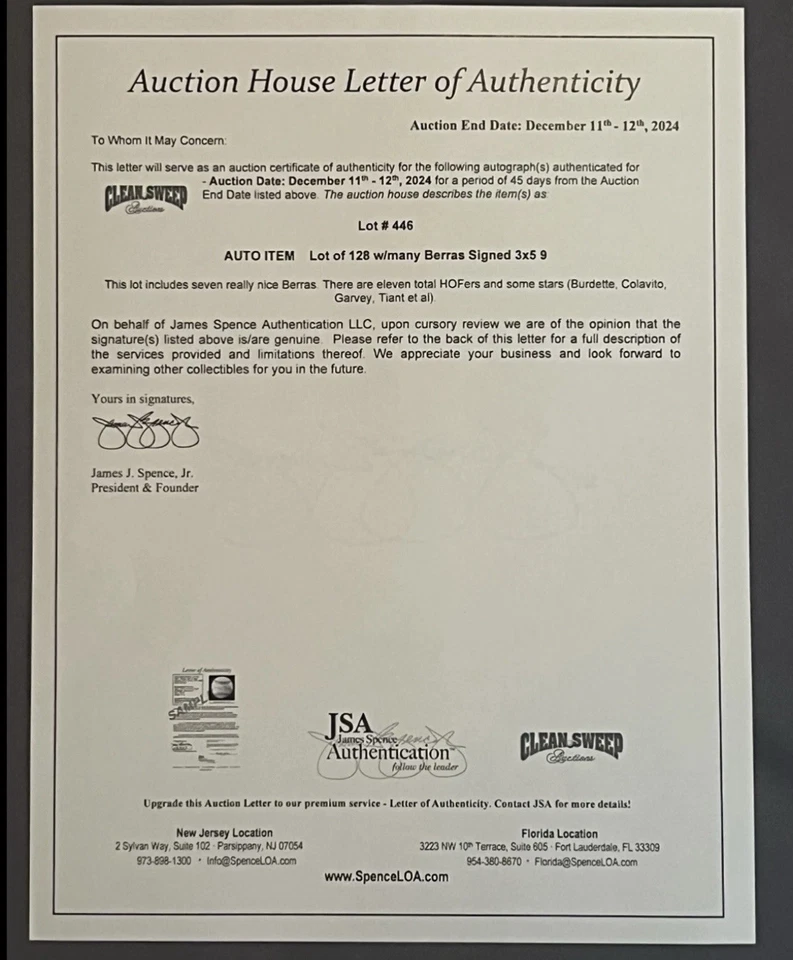 Bob Allison & Jim Kaat Signed Government Postcard & Rich Rollins Minnesota Twins - Image 3 of 3