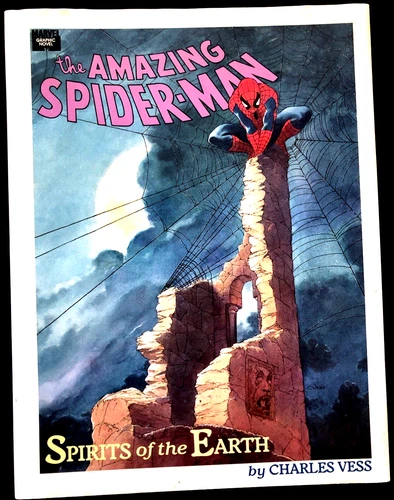 Amazing Spider-Man: “Spirits of the Earth” (1990) FIRST PRINT HARDCOVER!