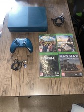 Microsoft Xbox One S Deep Blue Console (Limited Edition) With Controller