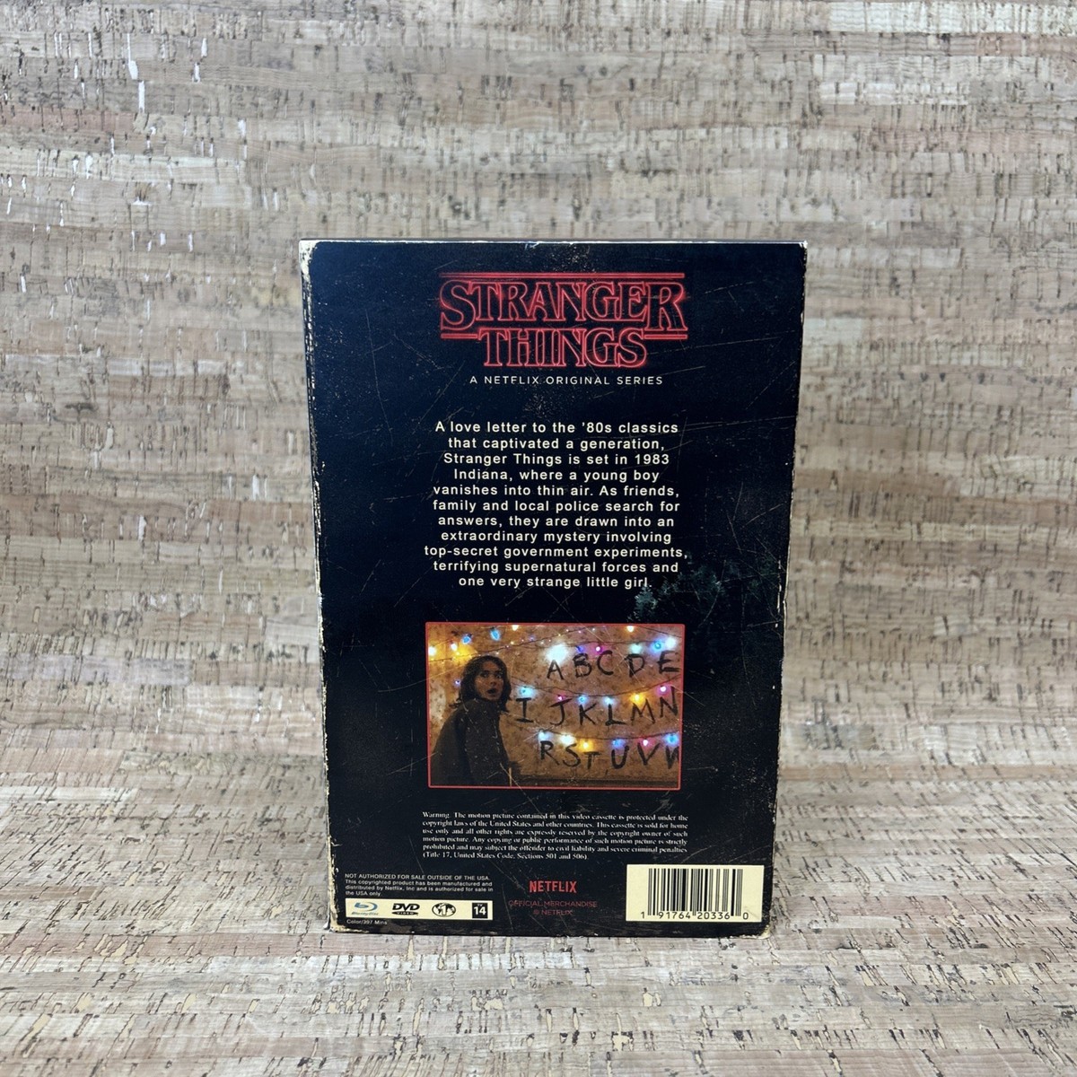 Stranger Things Netflix Original Series (VHS) Blue Ray Complete