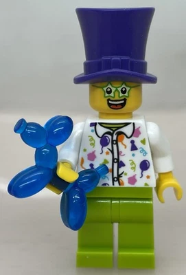 LEGO®-Minifigur Town City Geburtstags-Clown mit Ballon-Hund Set 40382  - hol197 - Bild 1 von 4