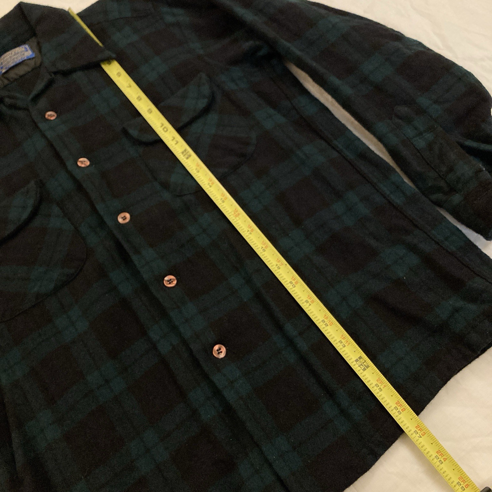 Pendleton Men’s Medium Wool Button Up Flannel Shi… - image 7