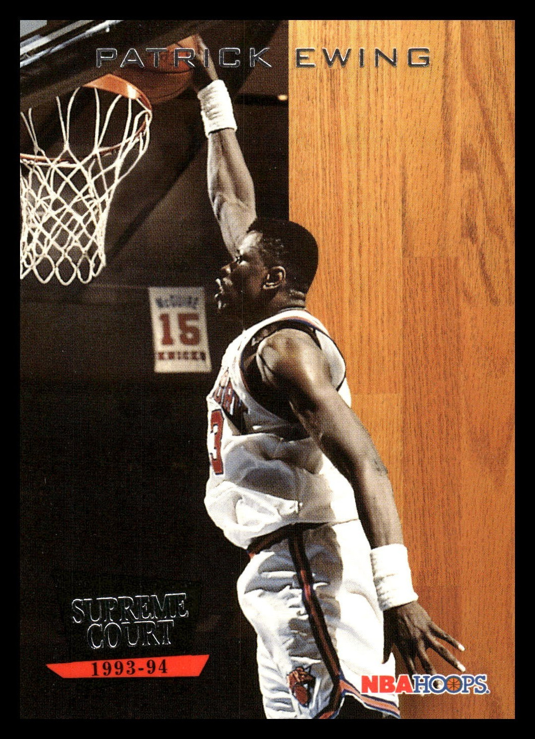 1993-94 NBA Hoops Supreme Court Patrick Ewing #SC3